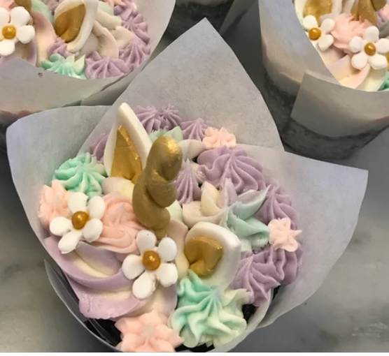 Matching Unicorn Cake & Cupcake Party Package